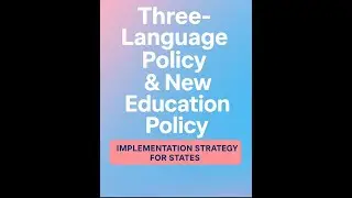 3 Language Policy | NEP | Implemenation Strategy