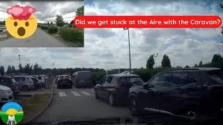 Part 3 of towing our caravan to Domain de la Breche, Saumur, Loire Valley in France