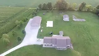 Aerial Photography of Country House