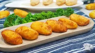 Croquetas de salmón. Receta de aprovechamiento. Que hacer con restos de comida.