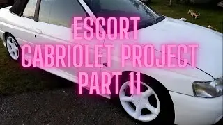 Scrap Ford Escort MK6 Part 11 - Interior, roof cleaning, USB port and polish up!
