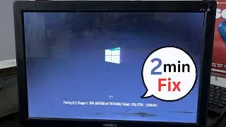 Fixing C Stage 1 Windows 10 Stuck | Fixing C Stage 2 Windows 10 Stuck