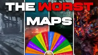 Playing the WORST Maps on EVERY ZOMBIES GAME (WAW-BO4)