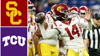 #16 Обзор матча USC против TCU | Чемпионат Valero Alamo Bowl по американскому футболу среди колле...