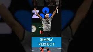 Roger Federer's PERFECT lob! 👌