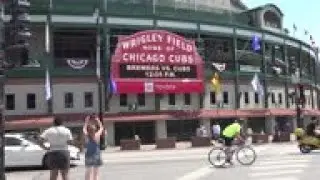 Chicago rooftop rare view: Major League Baseball
