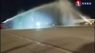 Pakistan&ndash;Bangladesh Air Link Restored After 14 Years | First Biman Airlines Flight Lands in Karachi