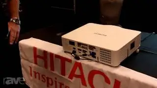 E4 AV Tour: Hitachi Demos 5500-Lumen LCD Projector, Offers 42 Projectors Up to 13,000 Lumens