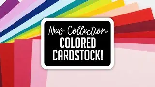 Colored Cardstock! In CP Designs colors!!!