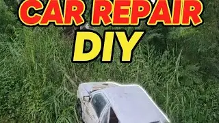 Girl Repairs and Restores a 1995 ToyotaBuried Deep in Mud and Water for Years