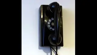 Western Electric 354 Rotary Dial Wallphone