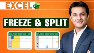 9.1 Freeze Split: Is Your Excel Spreadsheet SUFFERING from Frozen Panes?