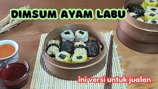 Resep Dimsum Gurih, Lembut & Cepat Untung : DIMSUM AYAM LABU SIAM  + VARIASI KULIT DIMSUM [ Part 3 ]