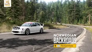 Another BeamNG Map Expansion of NORWEGIAN BACKROADS 152 Reshjemheia v.0.4!