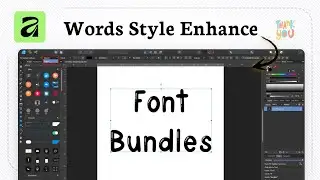 Как добавить шрифты в Affinity Designer (Design Boost)