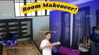 ROOM MAKEOVER *kinda* - mini shopee haul, organizing, cleaning | AL Agresor (Philippines)