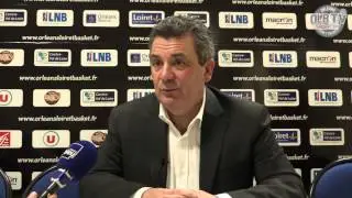 R&eacute;action de Pascal Donnadieu - Quart de Finale de Coupe de France contre Nanterre