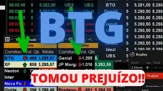 BTG est&aacute; perdendo dinheiro??? 😱 | como identificar o Stop dos grandes players