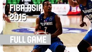 Japan v Philippines - Group E - Full Game - 2015 FIBA Asia Championship