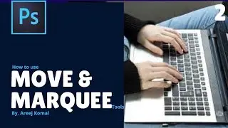 How to use Move tool and Marquee tools in Adobe Photoshop