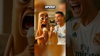 Ronaldo's Cold Ice Cream Disaster🤣🍨