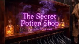 The Secret Potion Shop 🧪 Fantasy Ambience & Magical Music