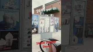 Snow Storm Deal #donuts #deals #shopping #food #sweet #snow #snowfall #shortvideo #shorts #short