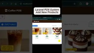 Laravel POS System Add New Products