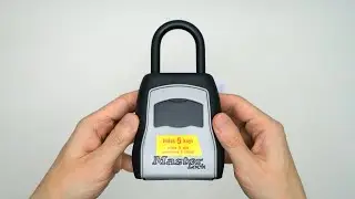 Master Lock 5400EC Lock Box 5 Key Capacity Unboxing