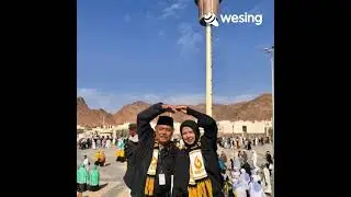 Mutiara Hidupku, Me and My Beautiful Wife😘🥰was in Jabal Uhud at Saudi Arabia.rcd.20012026.