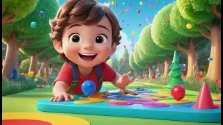 Os Painéis Perfurados Continuam a Empurrar Empurrar Empurrar | Canção Infantil em Português