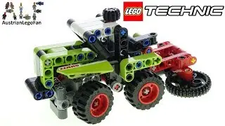 LEGO Technic 42102 Mini CLAAS XERION - Lego Speed Build Review