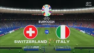 FC 24 -  | Switzerland vs Italy - UEFA EURO 2024 Round of 16 | Full Match