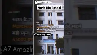 💯Amazing facts about World biggest School in Lucknow Uttar Pradesh in India. #school #cms #lucknow 💯