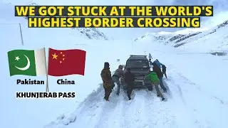 Snowstorm in Pakistan?🥶 @Pakistan - China border: Khunjerab Pass - GILGIT BALTISTAN TRAVEL VLOG