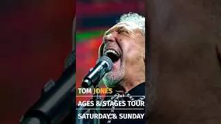 Tom Jones Live at Encore Theater: Ages & Stages Tour 🎤 #LasVegas #TomJones #Explore702
