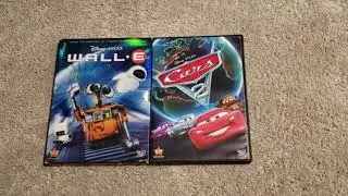 Aladdin Cave of Wonders Soundtrack with Wall-e 2008 DVD/Cars 2 2011 DVD