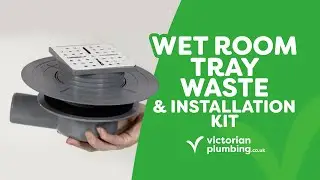 Wet Room Tray Waste & Installation Kit | Victorian Plumbing
