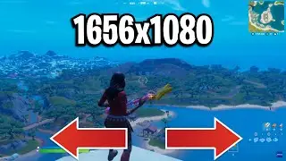 Stretched Resolution That Give you Huge Fps 1656x1080 Fortnite Chapter 3 l i5 6300HQ & GTX950m