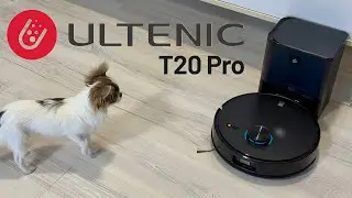 ULTENIC T20 Pro: мощный робот-пылесос с функцией швабры (8000 Па) и док-станцией с функцией самоо...