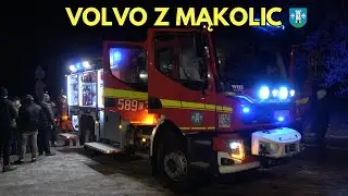 NOWE VOLVO Z MARTIN HORNAMI DLA OSP MĄKOLICE! Powitanie wozu 589[E]38 GBA Volvo FL320/WISS
