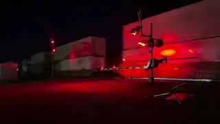 CN Z120 A night train at st Leonard 