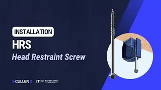 Cullen Head Restraint Screw (HRS): Installation Guide