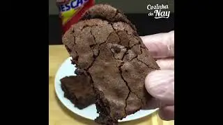 O BROWNIE DE NESCAU MAIS GOSTOSO DO MUNDO
