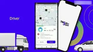 Tagxi Super Booking App Flow(Taxi + Delivery ) |User |Driver