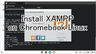 Install XAMPP on Chromebook Linux 20260421
