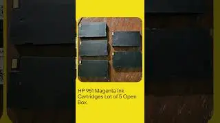 HP 951 Magenta Ink Cartridges Lot of 5 Open Box