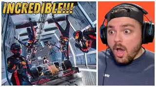 HOW!?! Redbull Racing's INSANE Zero Gravity Pit Stop! F1 Reactions🚀