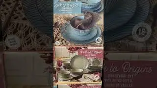 Back to Origins 16 Piece Dinnerware Set | Costco Finds | February 2022 | #shorts