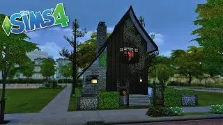 The Sims 4 Abandoned Murder Scene Speed Build! // Happy Halloween! 🎃🔪☠
